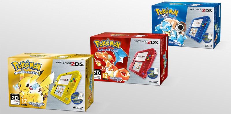 Illustration for article titled Las nuevas Nintendo 3DS celebran los 20 años de Pokémon reviviendo los clásicos Red y Blue